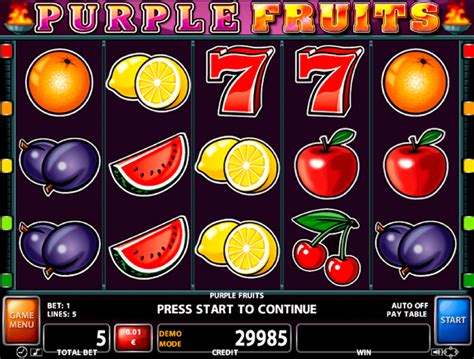 Jogue Fruit Slot online
